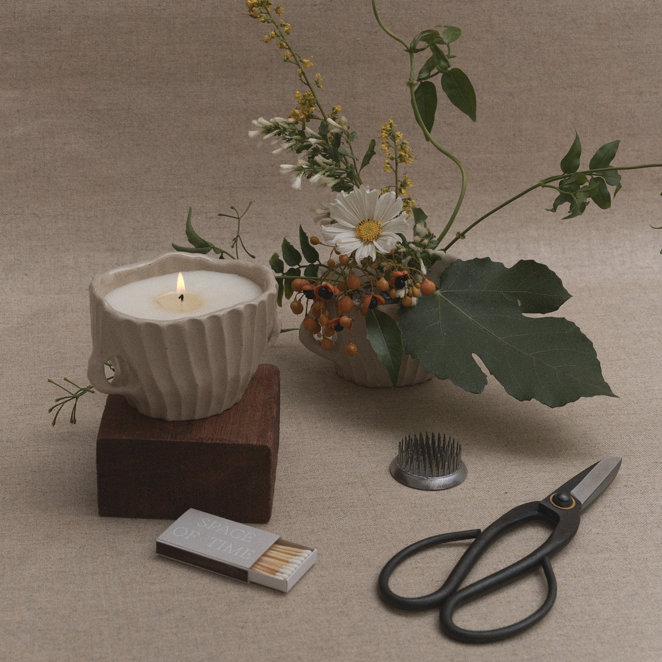 IKEBANA CANDLE & ARRANGING KIT