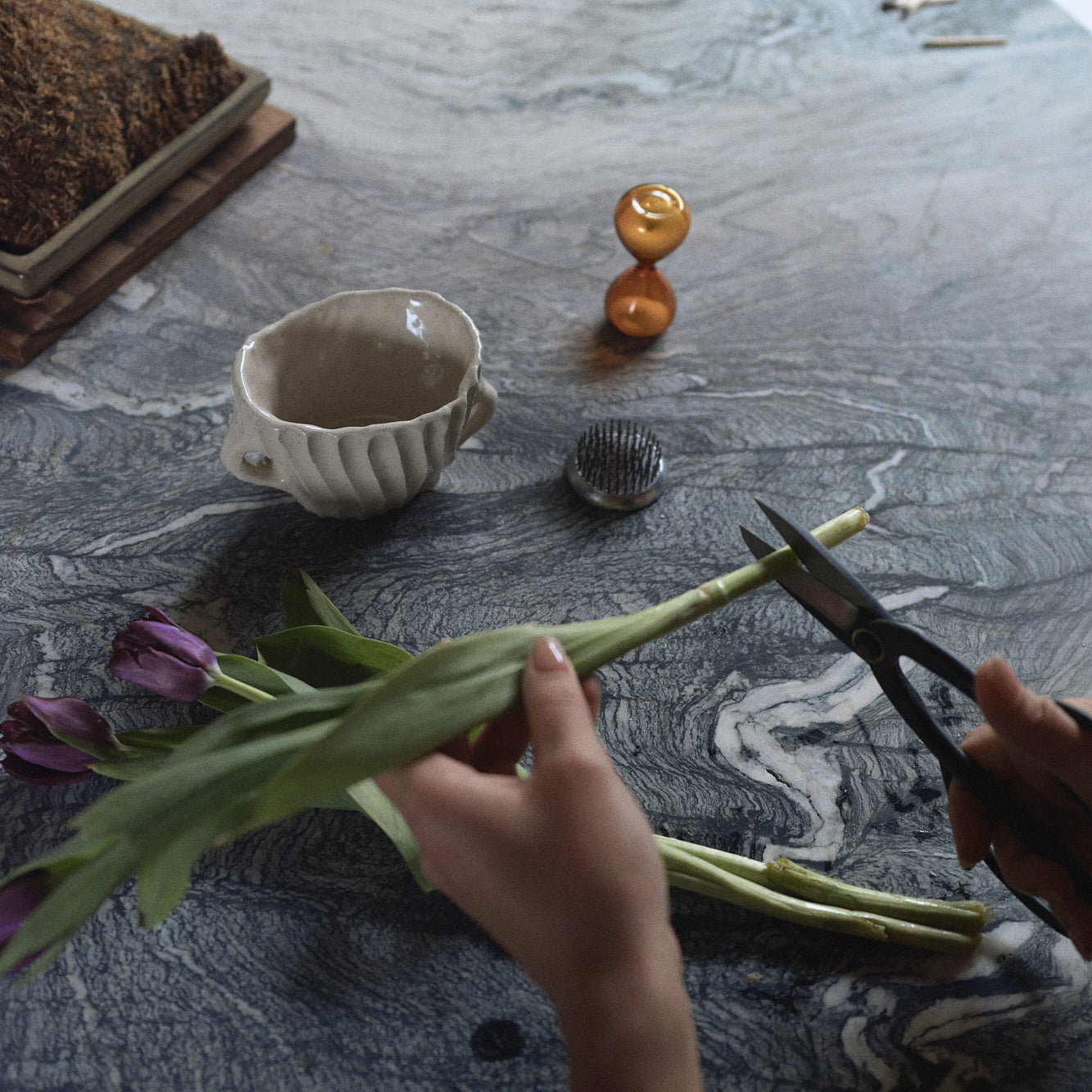 IKEBANA CANDLE & ARRANGING KIT