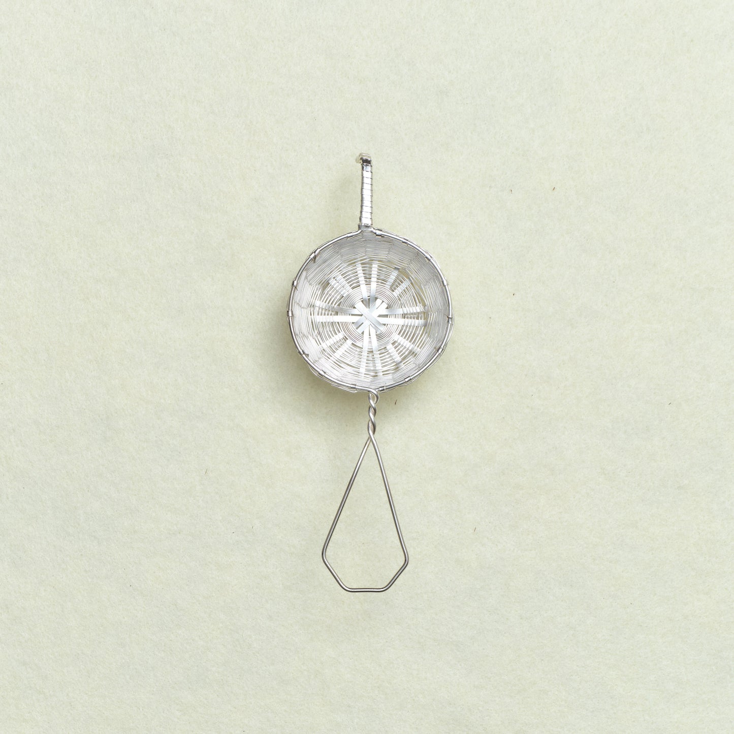 SILVER TEA STRAINER
