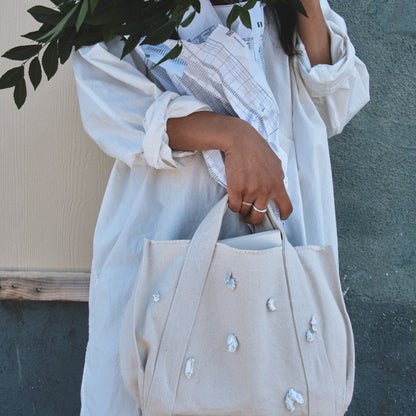 DAILY TOTE — NATURAL PEARL